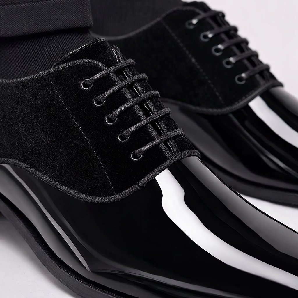 Alvaro Velvet Cap-Toe Oxford