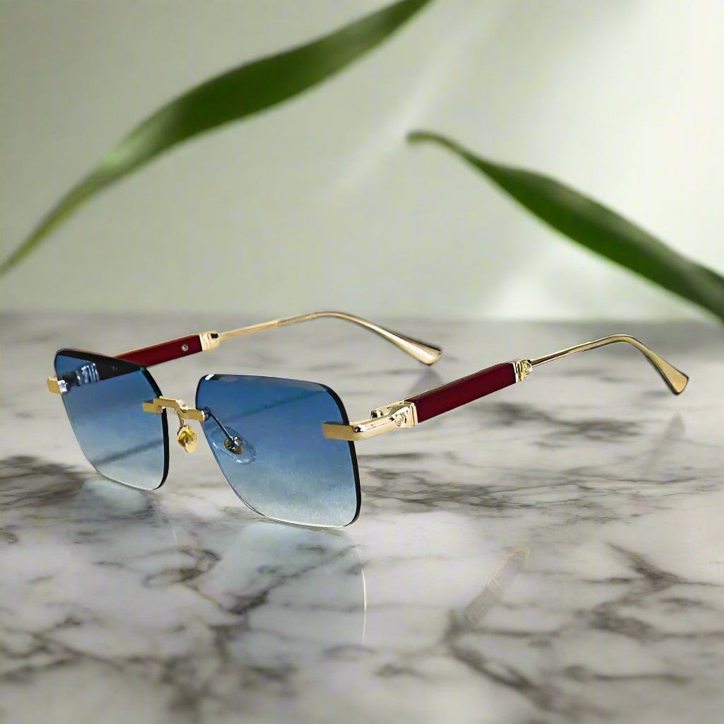 "Monaco" Rimless Sunglasses - Axel Ross