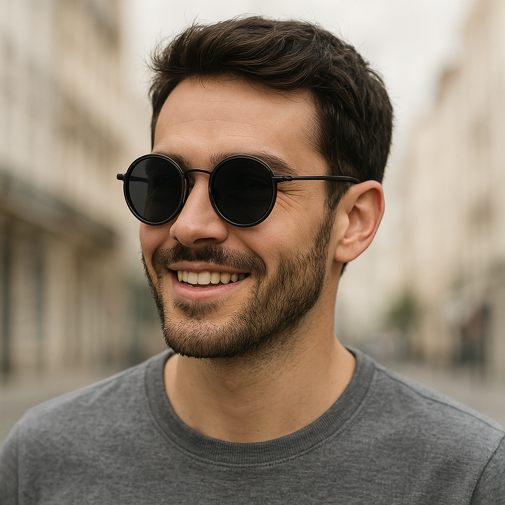 Vanguard™ Round Sunglasses - Axel Ross
