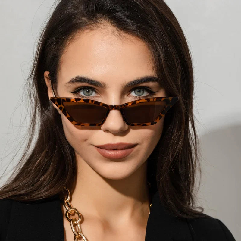 "Aurora Noir" Cat-Eye Sunglasses - Axel Ross