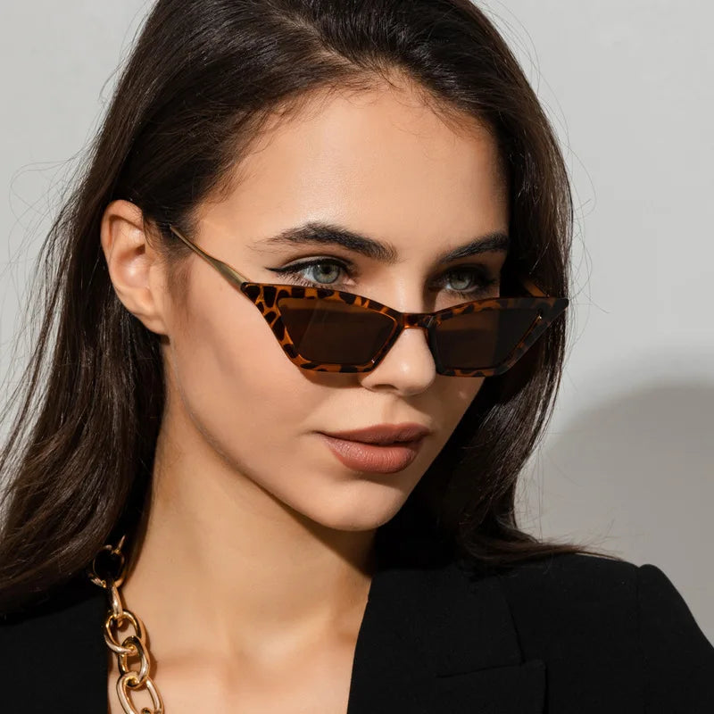 "Aurora Noir" Cat-Eye Sunglasses - Axel Ross