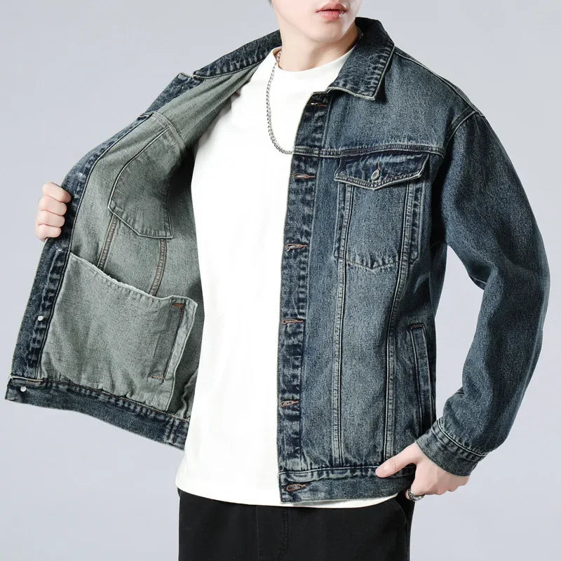 Bennett Retro Denim Jacket - Axel Ross