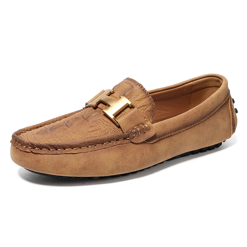 Classic Blue Men's Loafers Big Size 48 Comfy Leather Casual Shoes Men Lightweight Driving Shoes Men Moccasins zapatos de hombre - Axel Ross