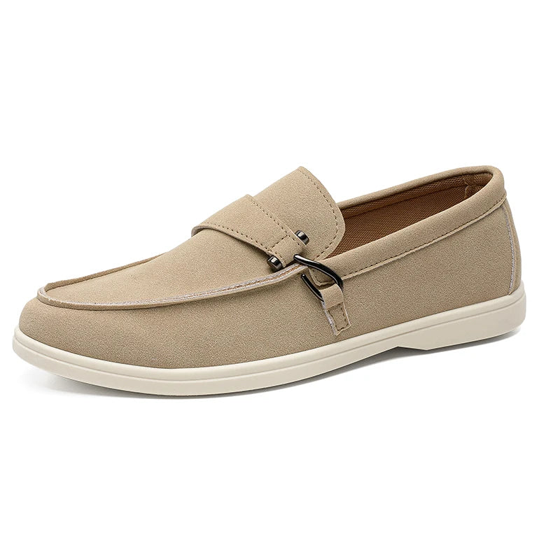 Luciano Suede Loafers - Axel Ross