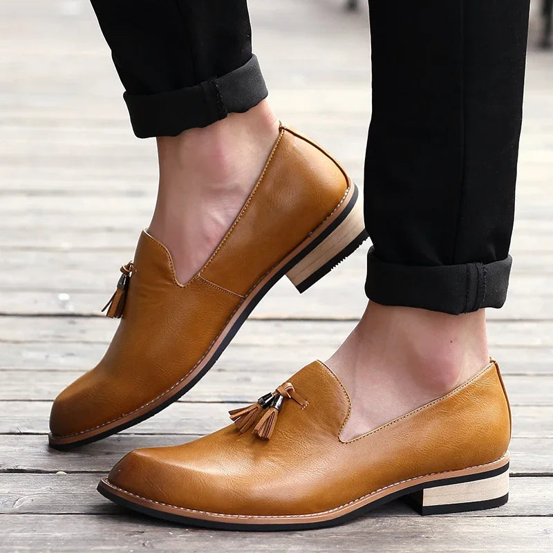 Milano Tassel Loafers - Axel Ross