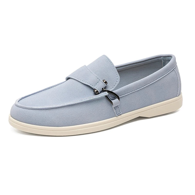 Luciano Suede Loafers - Axel Ross