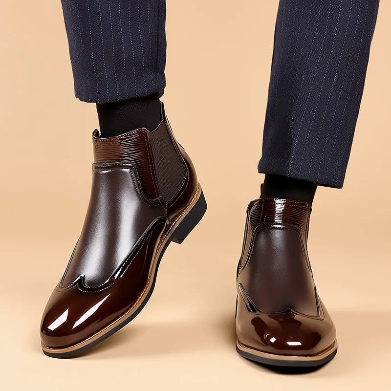 Roma Lucente Chelsea Boots