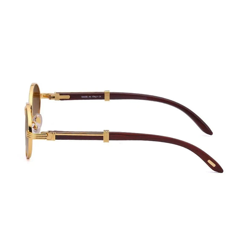 "Rosselli" - Premium Oval Sunglasses - Axel Ross
