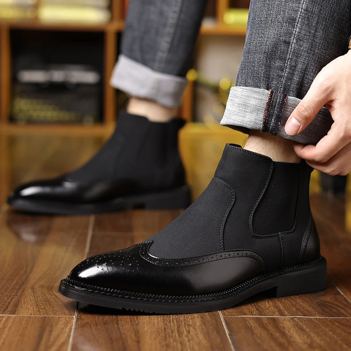Mercer Chelsea Brogues