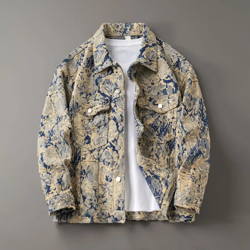 Marlowe Jacquard Jacket - Axel Ross