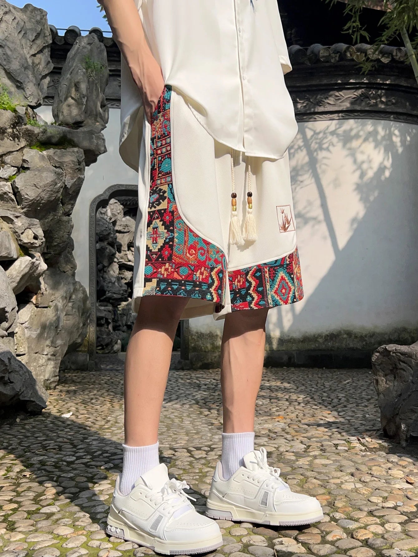 Zayra Woven Shorts - Axel Ross