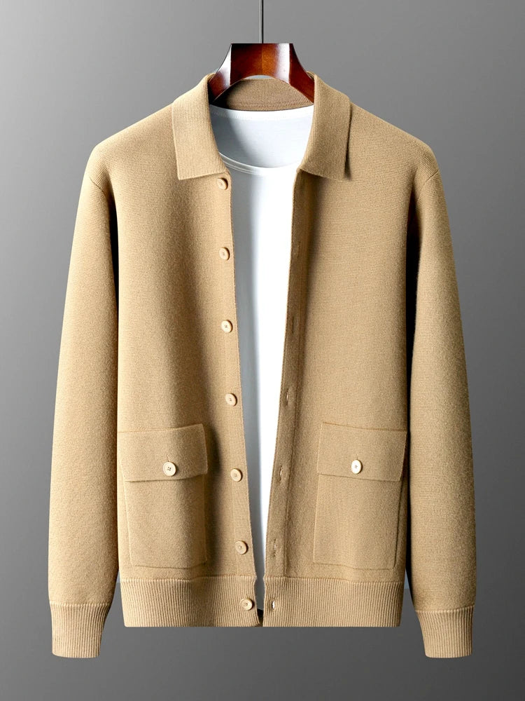 Alden Merino Wool Cardigan