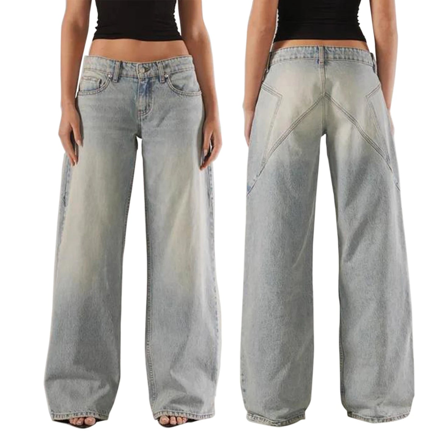 Nova Low Waist Jeans - Axel Ross