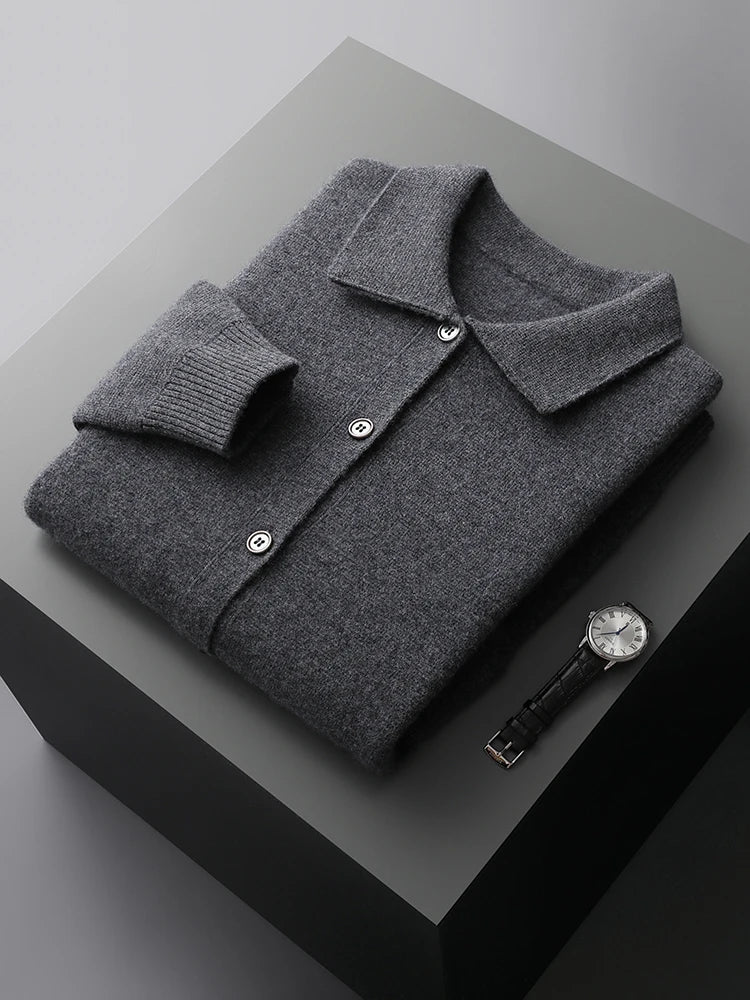Alden Merino Wool Cardigan