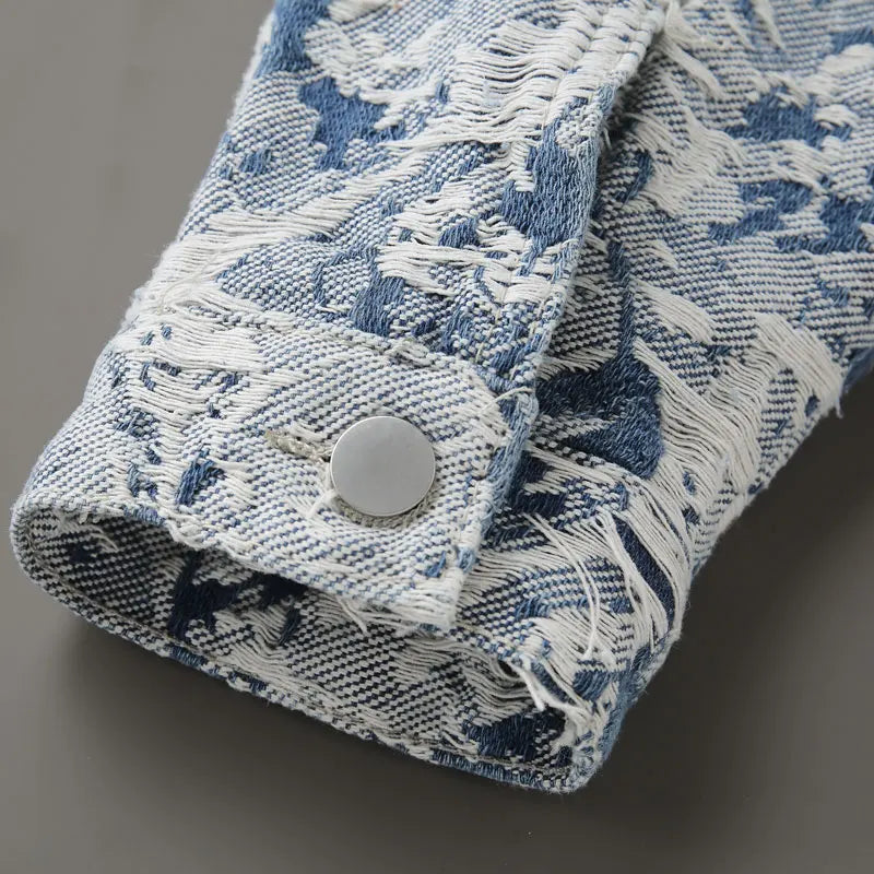 Marlowe Jacquard Jacket - Axel Ross