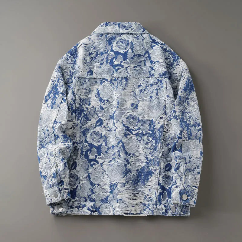 Marlowe Jacquard Jacket - Axel Ross