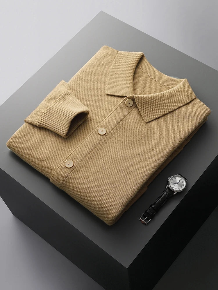Alden Merino Wool Cardigan