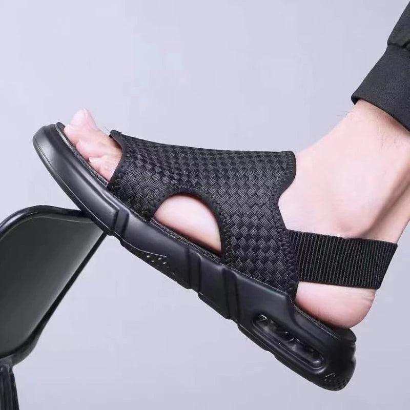 Blackline Cushioned Sandals - Axel Ross