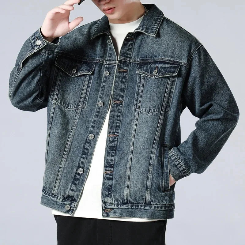 Bennett Retro Denim Jacket - Axel Ross