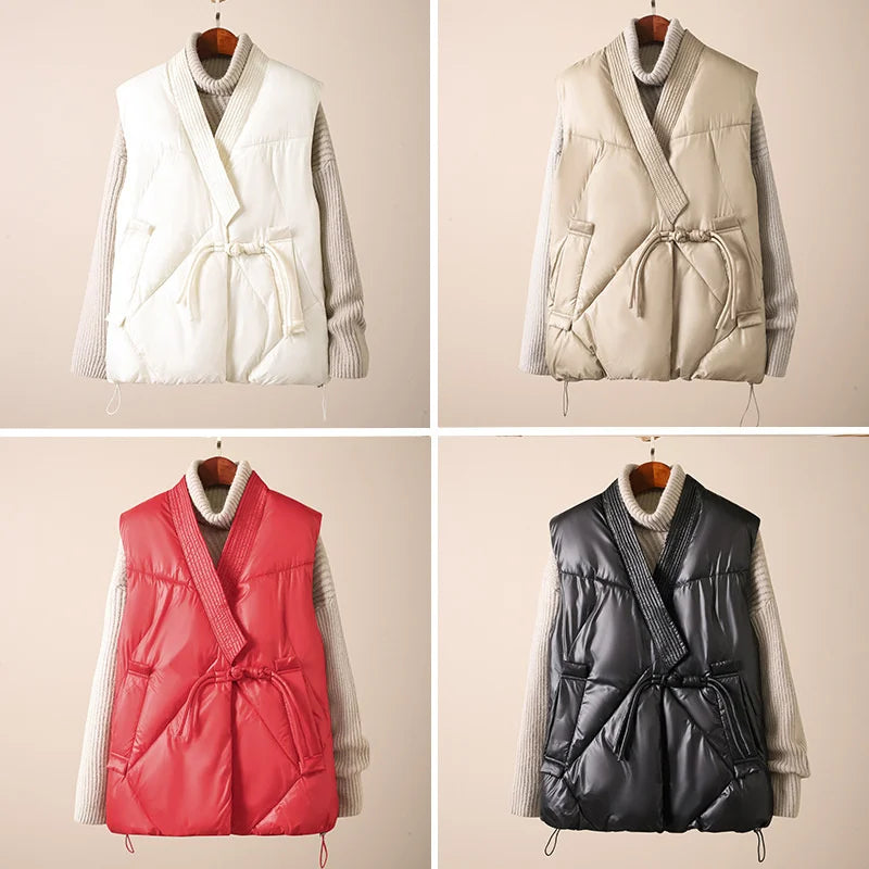 Alessia Tie Vest - Axel Ross