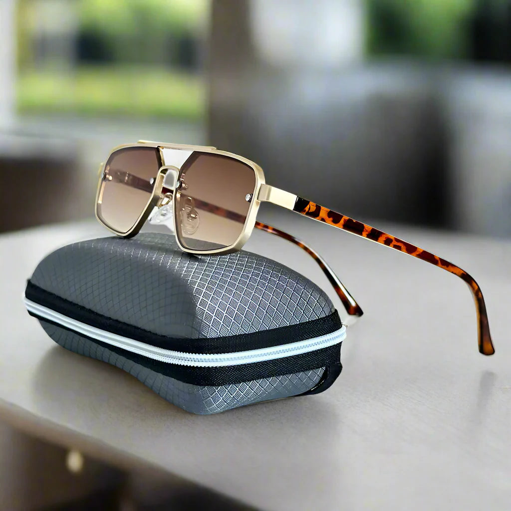 "Detroit" Aviator Shades - Axel Ross