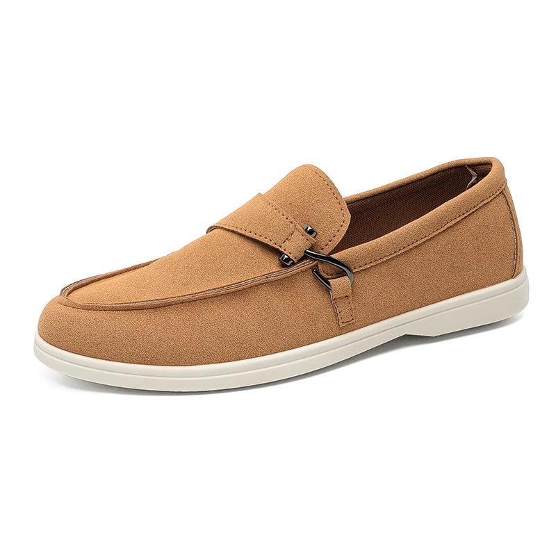 Luciano Suede Loafers - Axel Ross