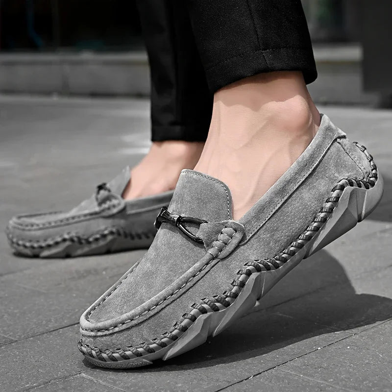Napoli Leather Loafers - Axel Ross