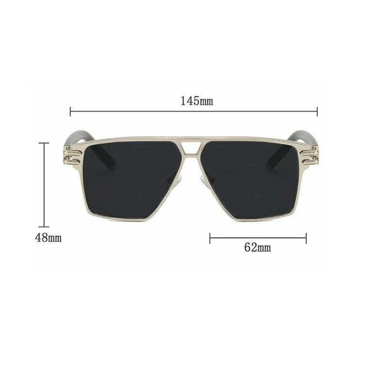 "Patrizio" Metal Sunglasses - Axel Ross