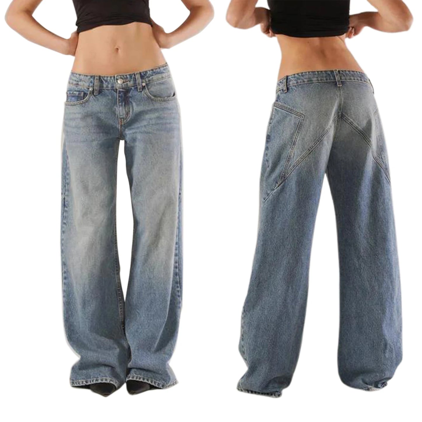 Nova Low Waist Jeans - Axel Ross