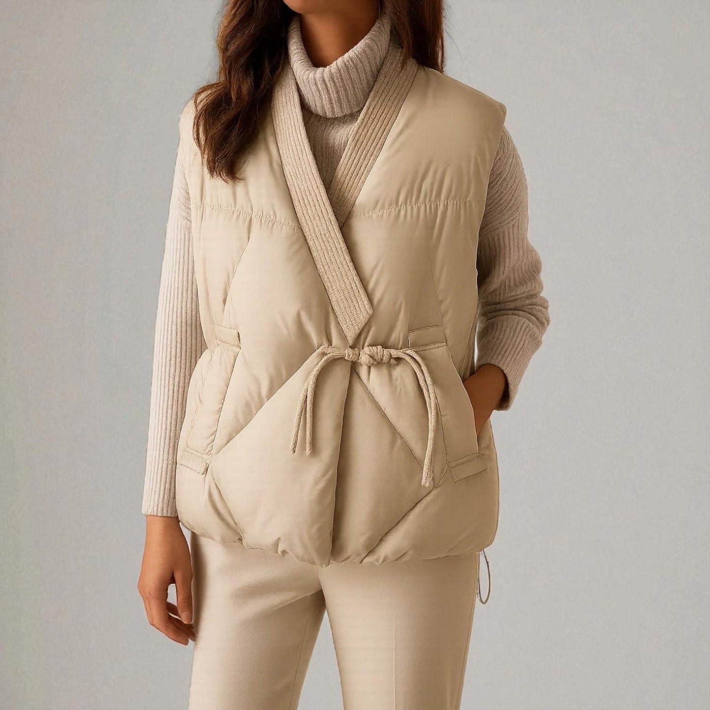Alessia Tie Vest - Axel Ross
