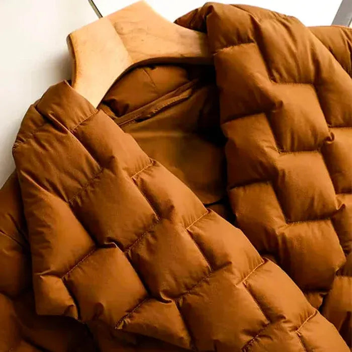 Aurelia Quilted Wrap Coat - Axel Ross