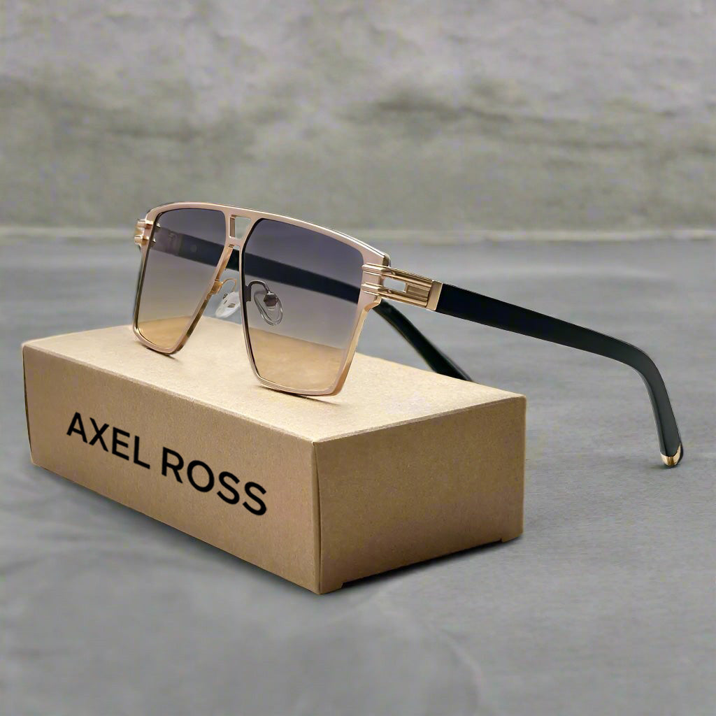 "Patrizio" Metal Sunglasses - Axel Ross
