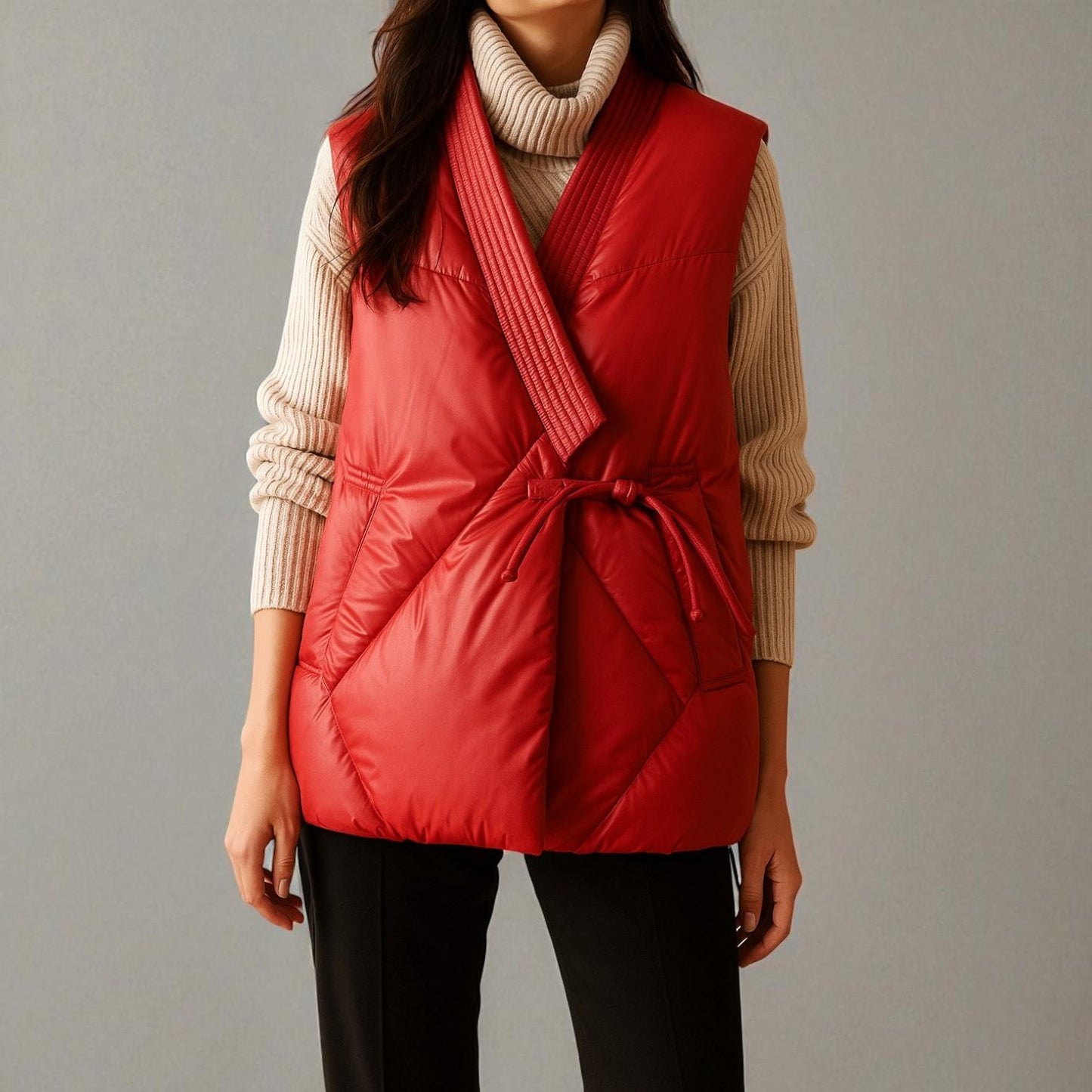 Alessia Tie Vest - Axel Ross