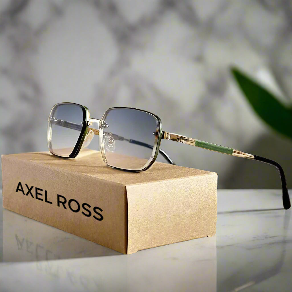 "Skyline" Square Sunglasses - Axel Ross
