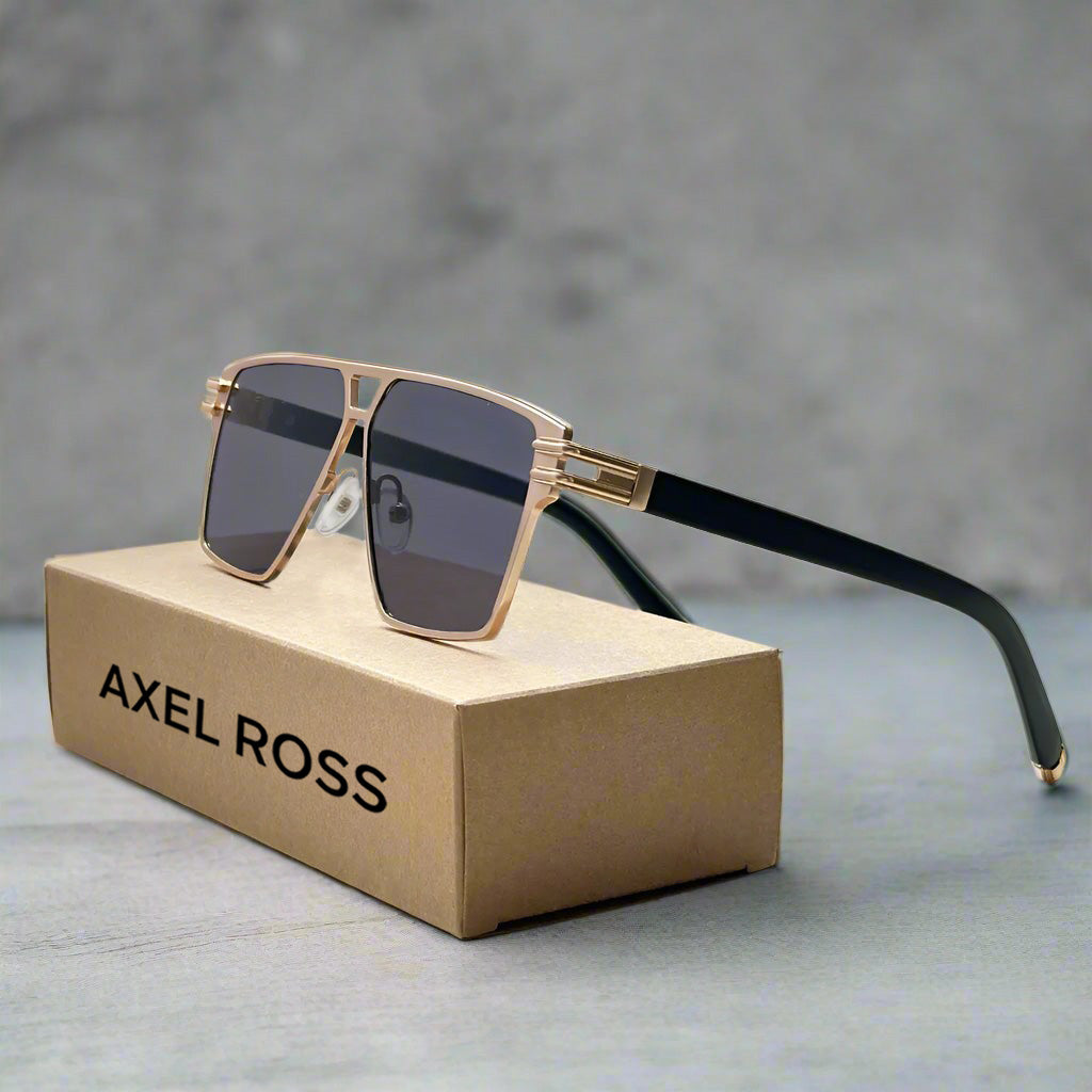 "Patrizio" Metal Sunglasses - Axel Ross