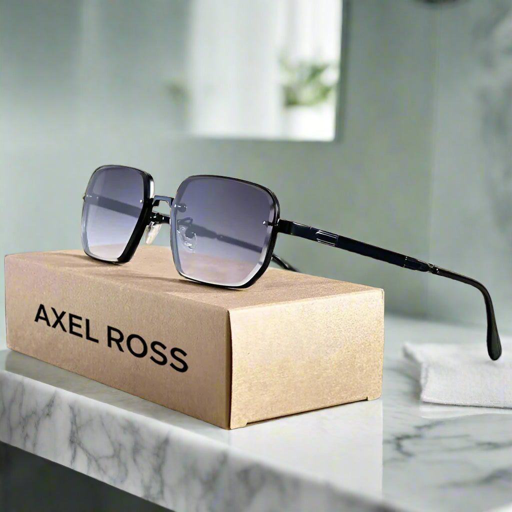 "Skyline" Square Sunglasses - Axel Ross