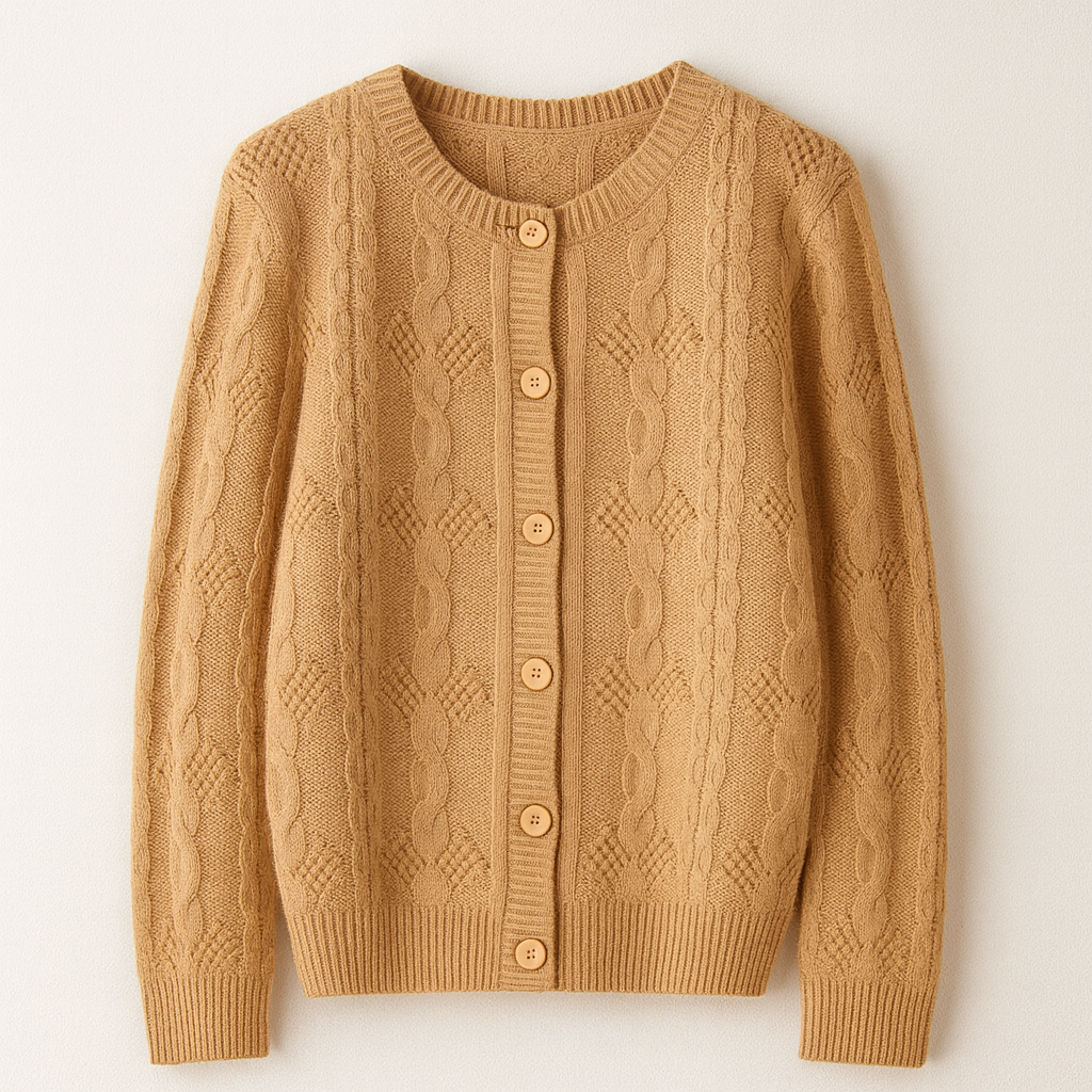 Ophelia Merino Wool Cardigan