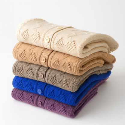 Ophelia Merino Wool Cardigan