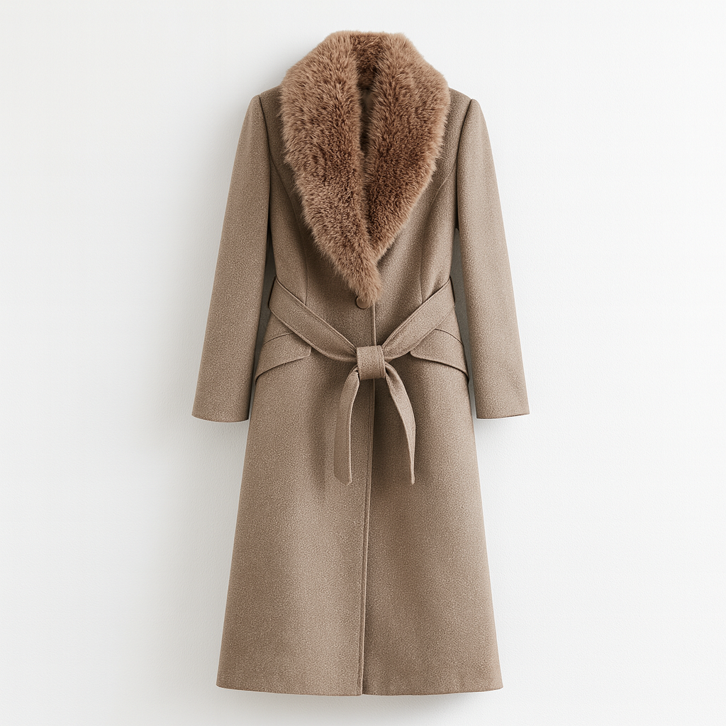 Amélie Belted Winter Coat