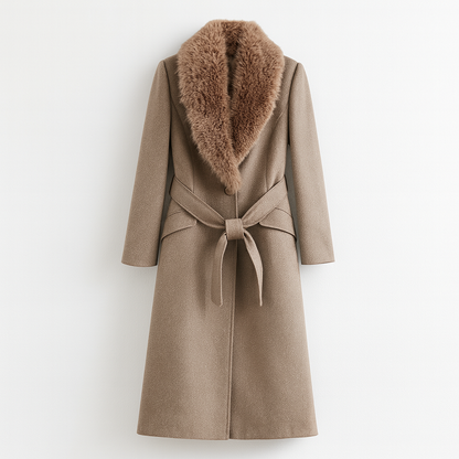 Amélie Belted Winter Coat
