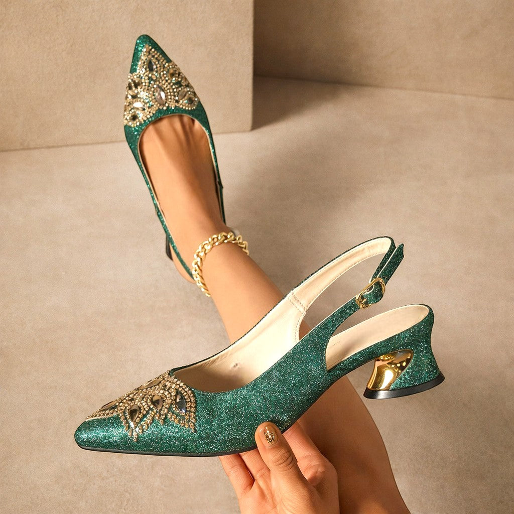 Marabella Jewel Slingbacks