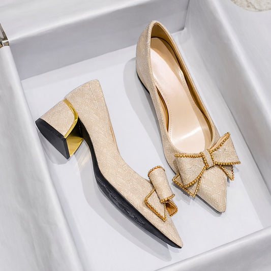 Arabelle Bow Pumps