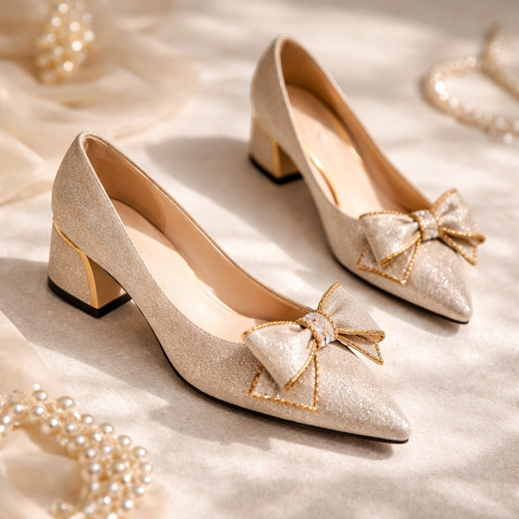 Arabelle Bow Pumps