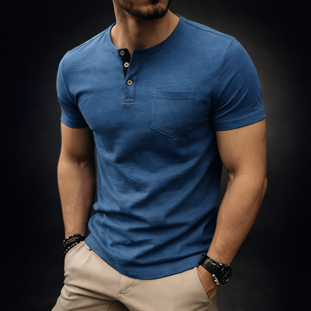 The Drifter Cotton Henley