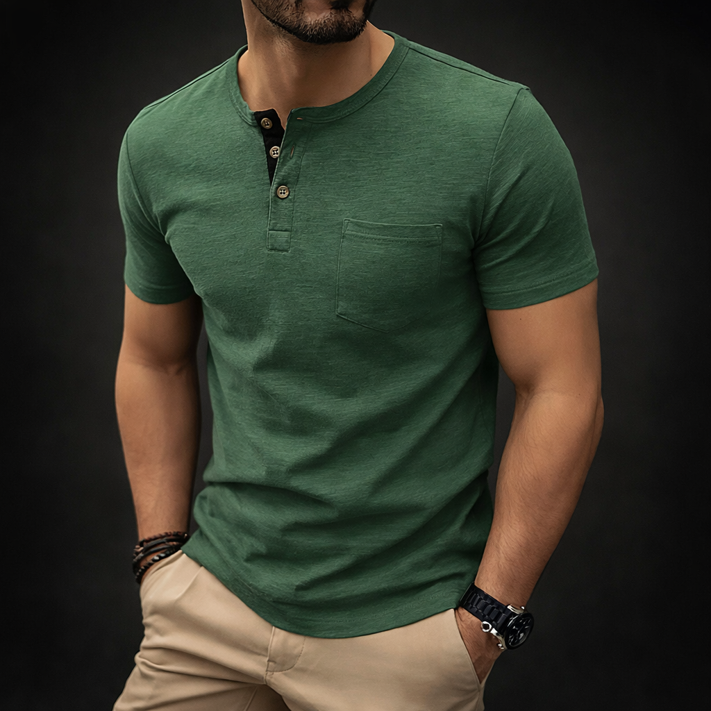 The Drifter Cotton Henley