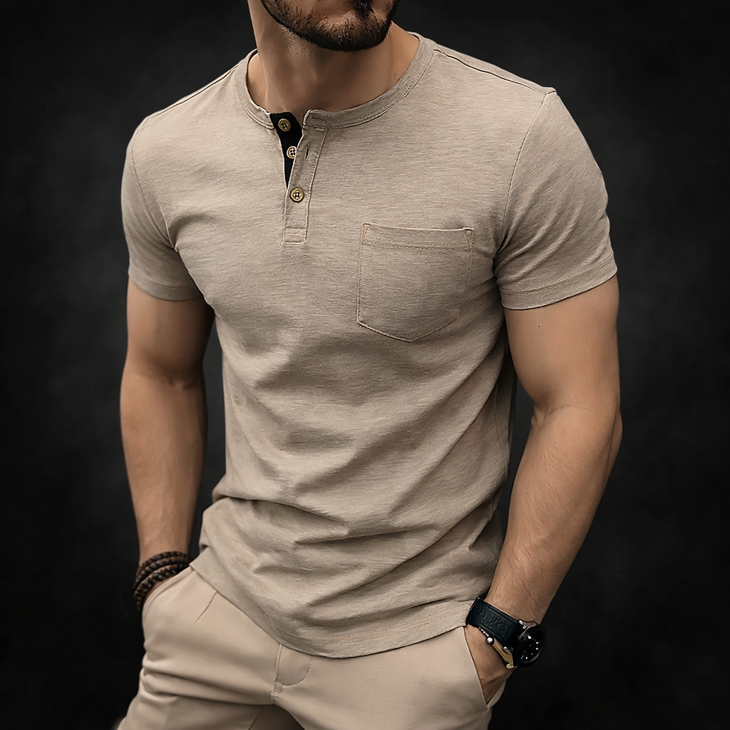 The Drifter Cotton Henley