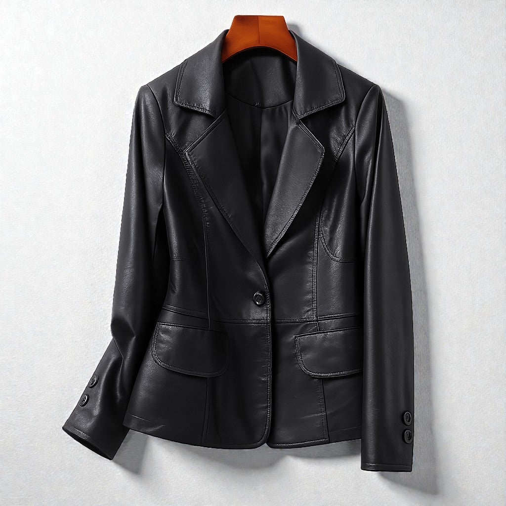 Sienna Sheepskin Leather Jacket