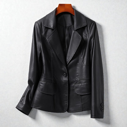 Sienna Sheepskin Leather Jacket