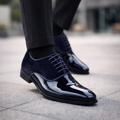 Alvaro Velvet Cap-Toe Oxford