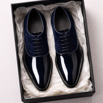 Alvaro Velvet Cap-Toe Oxford